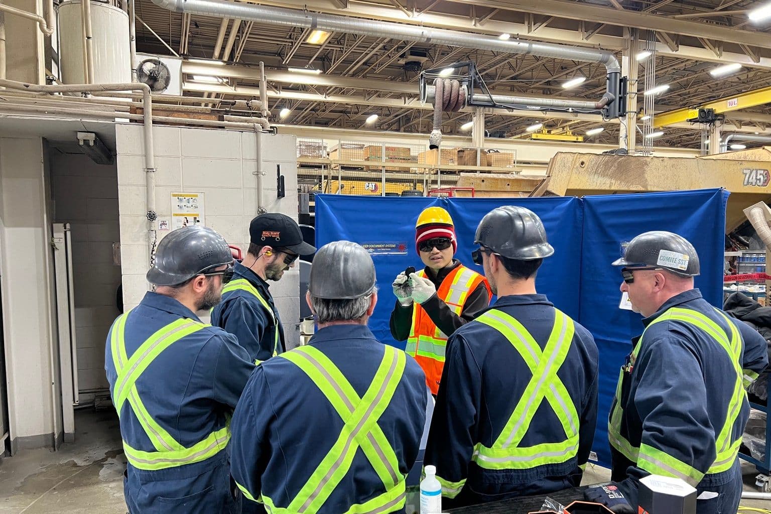 Laser safety training