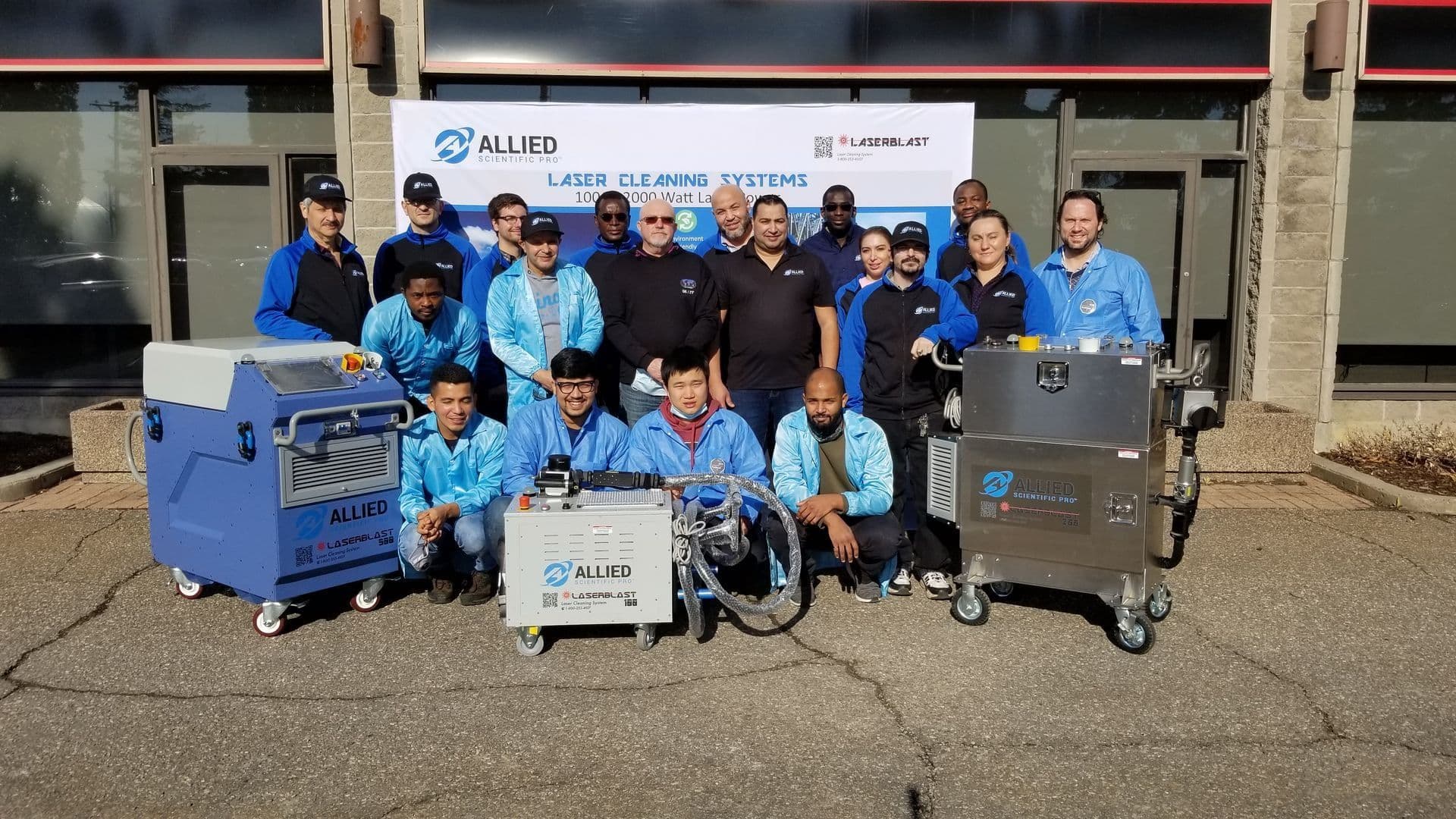 ASP engineering team at the Gatineau facility